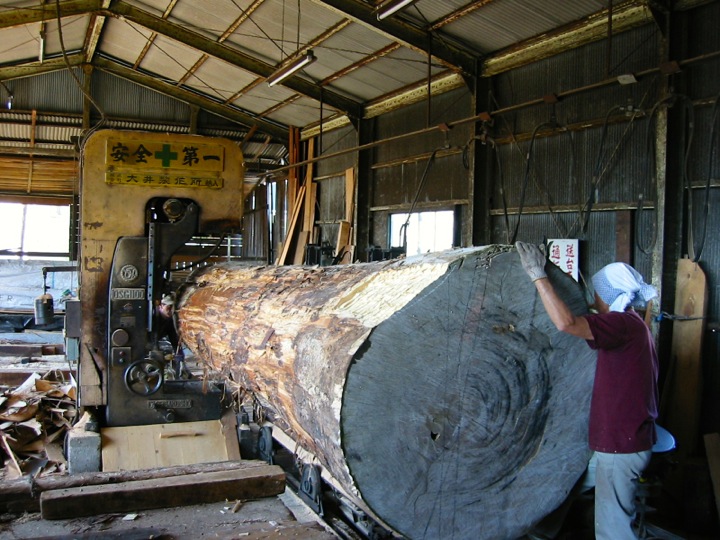 自社製材の強み